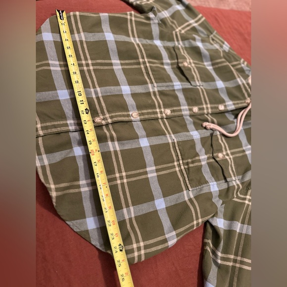 AE Hooded Flannel Button Up - Picture 7 of 8